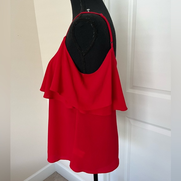 Bobeau Ruffle Top - Picture 3 of 7